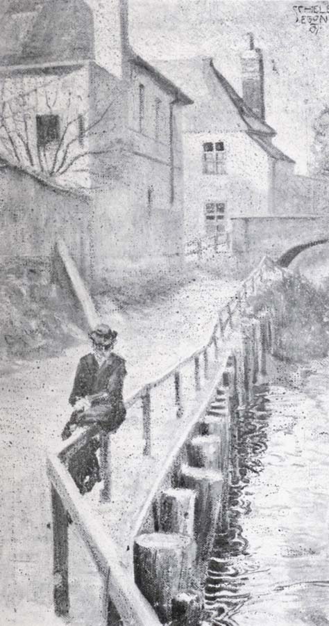 Path Along the kierling brook,klosterneu-burg